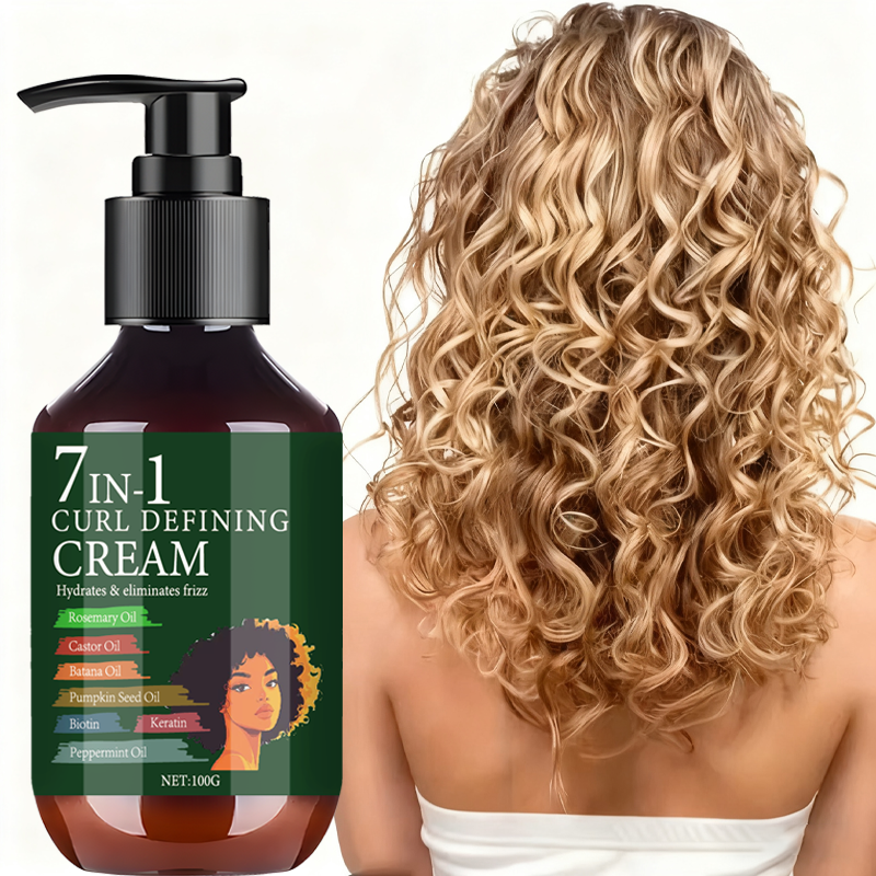 Hair Care Vitamin - 7 IN 1 curl defining cream