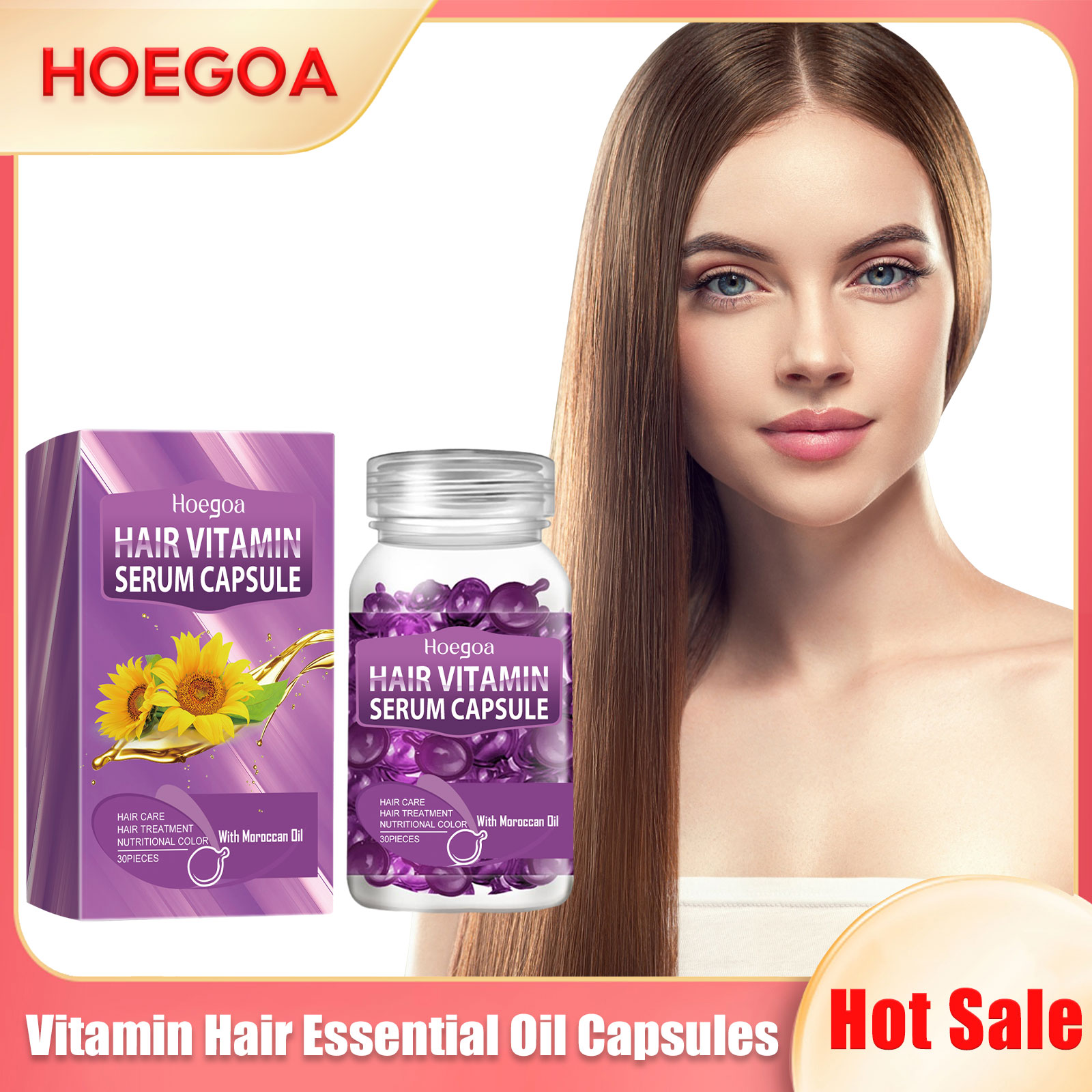 Hair Care Vitamin - Vitamin Hair Essential Oil Capsules Strengthen
