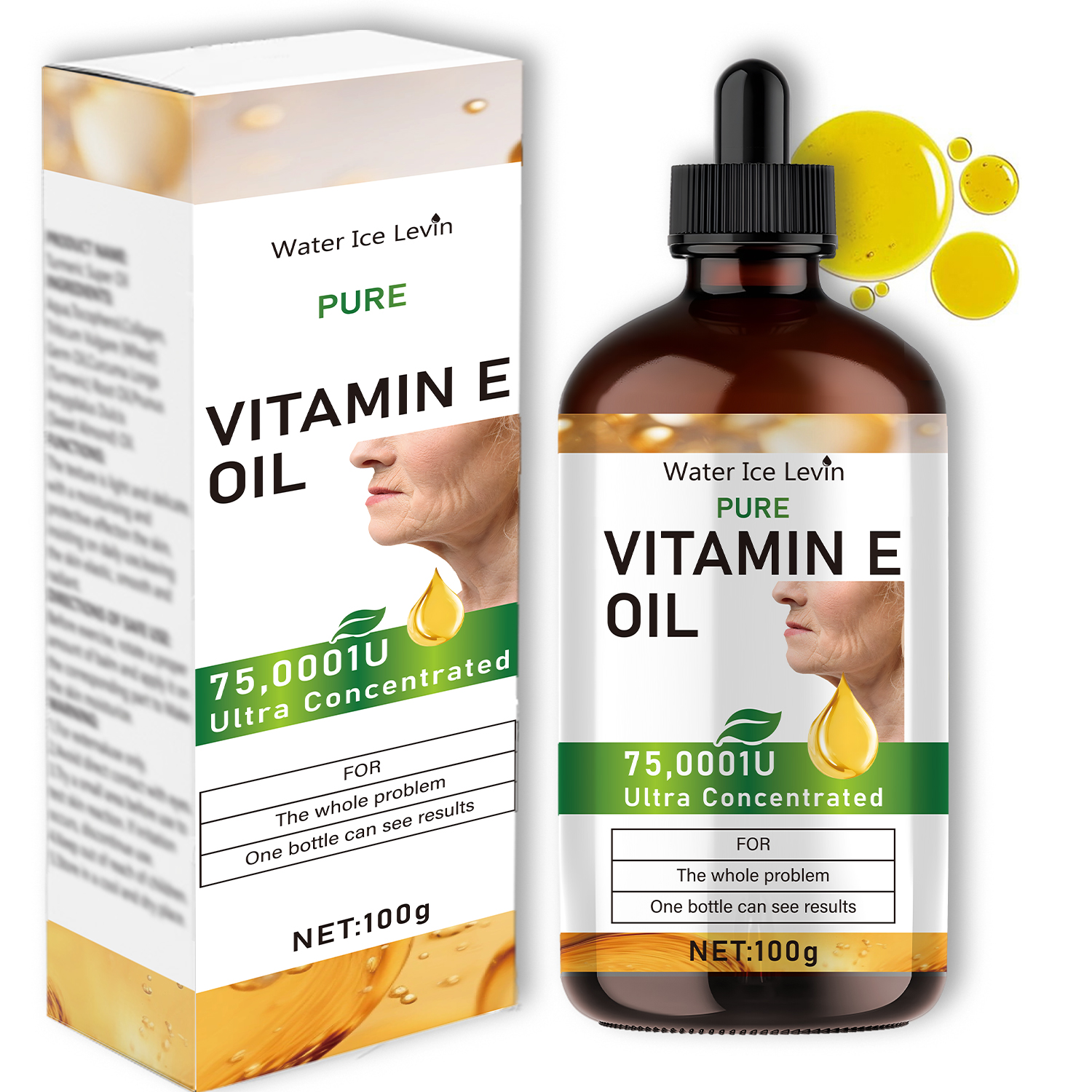 Hair Care Vitamin - 100ml Natural Vitamin E Essential Oil,