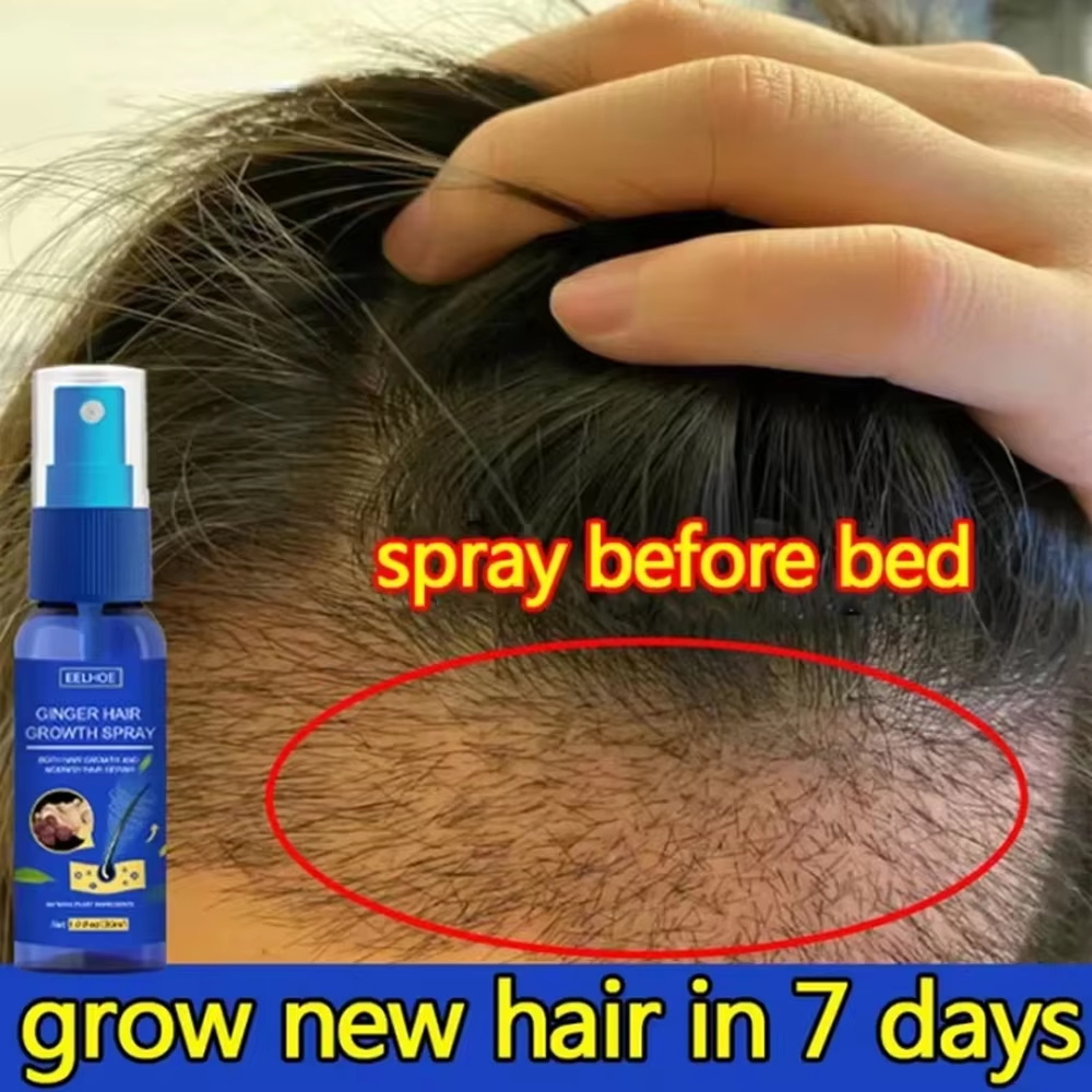 Hair Care With Protein - Ginger Hair Growth spray Anti Hair