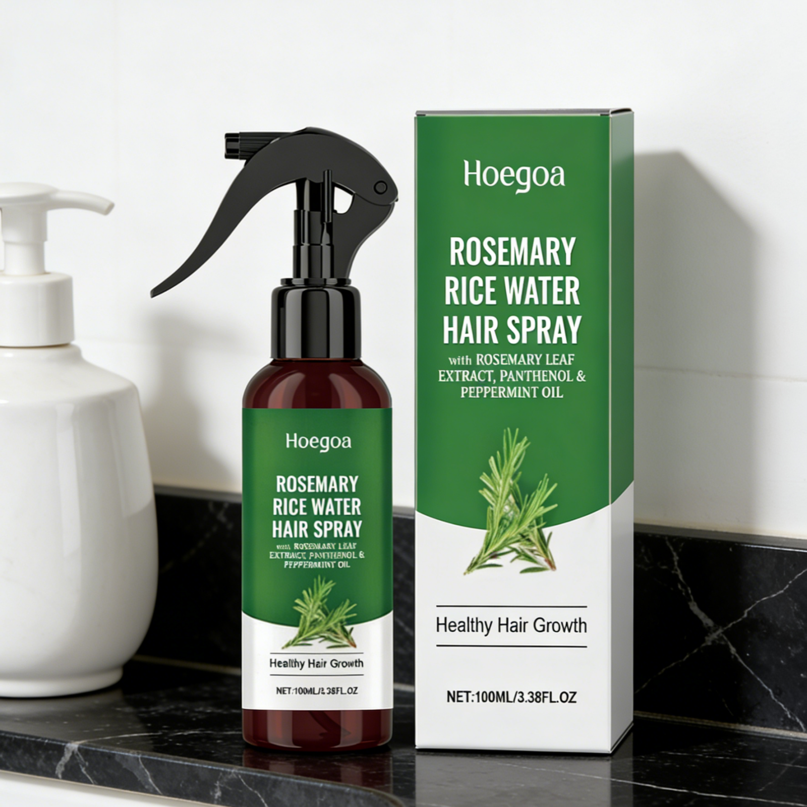 Hoegoa Rosemary Rice Water Hai - огляд і ціна Hair Care With Rice Water