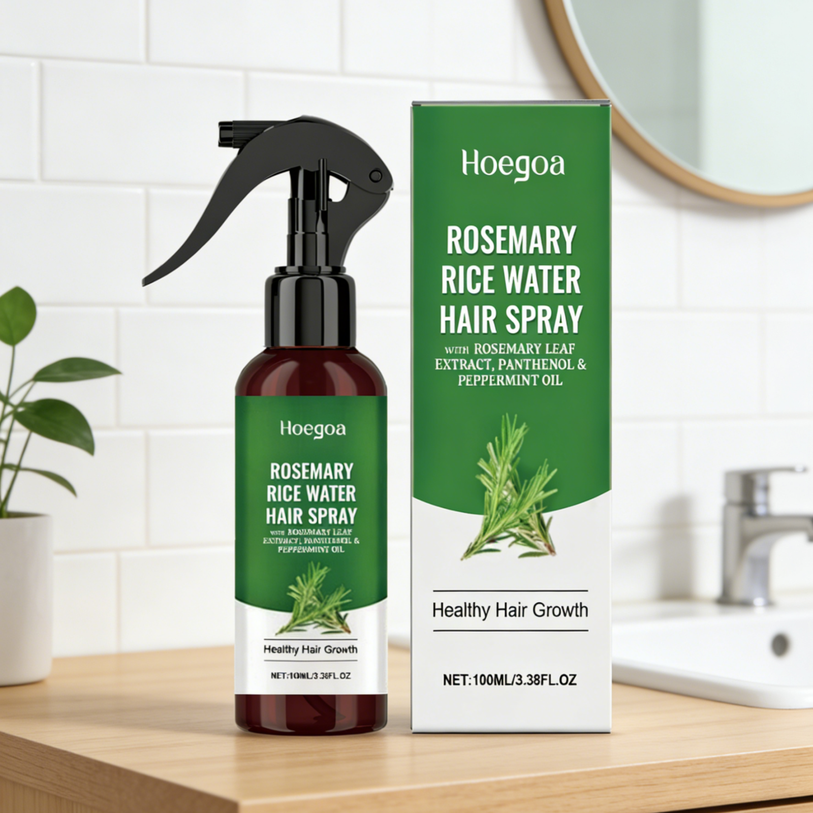 Hoegoa Rosemary Rice Water Hai - огляд і ціна Hair Care With Rice Water