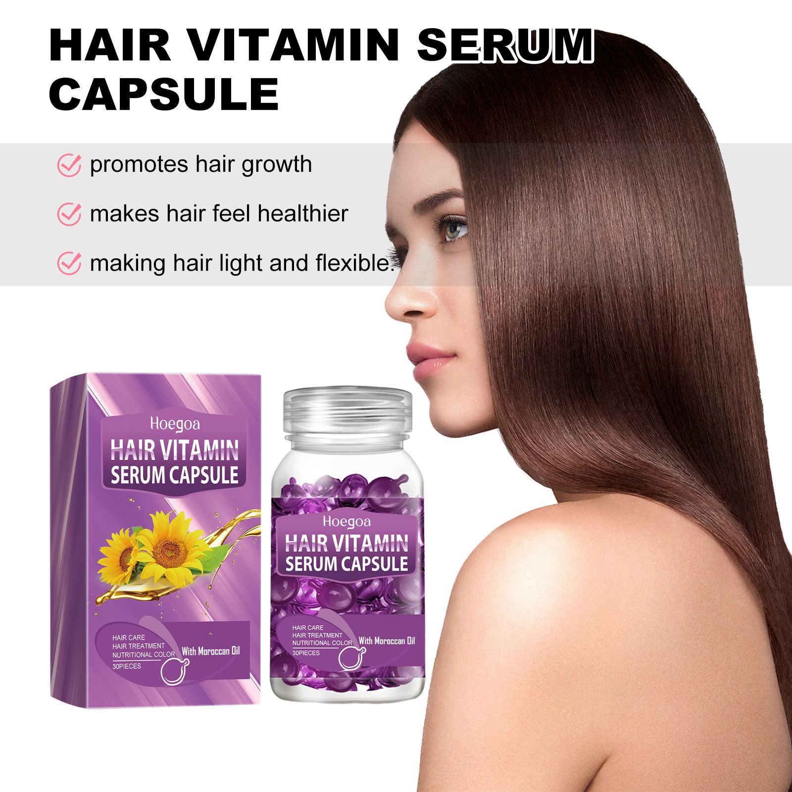 Vitamin Hair Essential Oil Cap - огляд і ціна Hair Care Vitamin