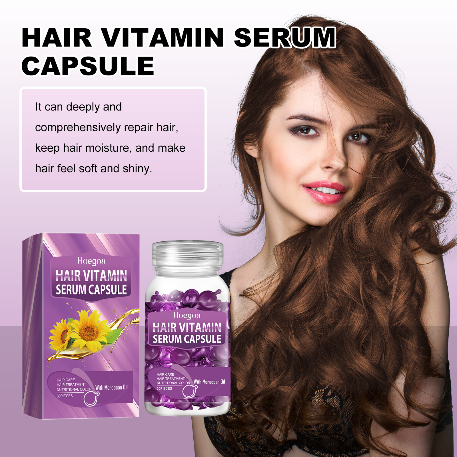 Vitamin Hair Essential Oil Cap - огляд і ціна Hair Care Vitamin