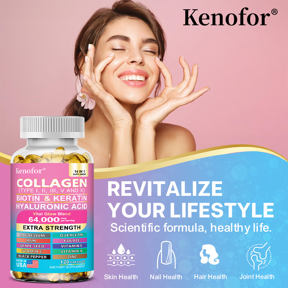 Complex Collagen Capsules, Bri - огляд і ціна Hair Care Vitamin
