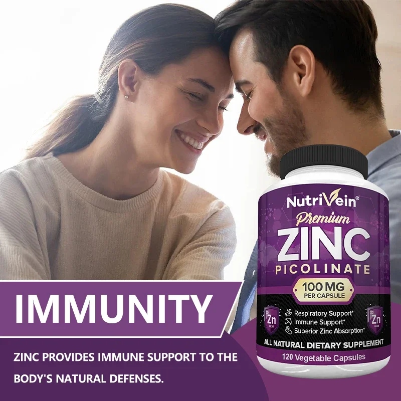 Premium Zinc Picolinate 100mg  - огляд і ціна Hair Care Vitamin