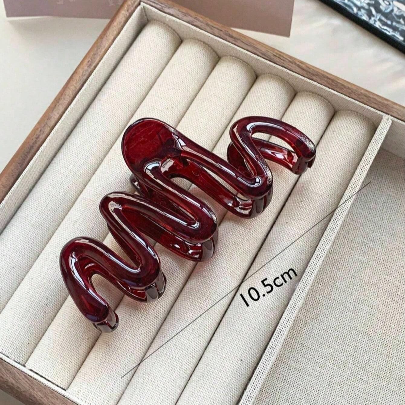 3PCS Premium Feeling Wave Shar - огляд і ціна Hair Clip Claw Large