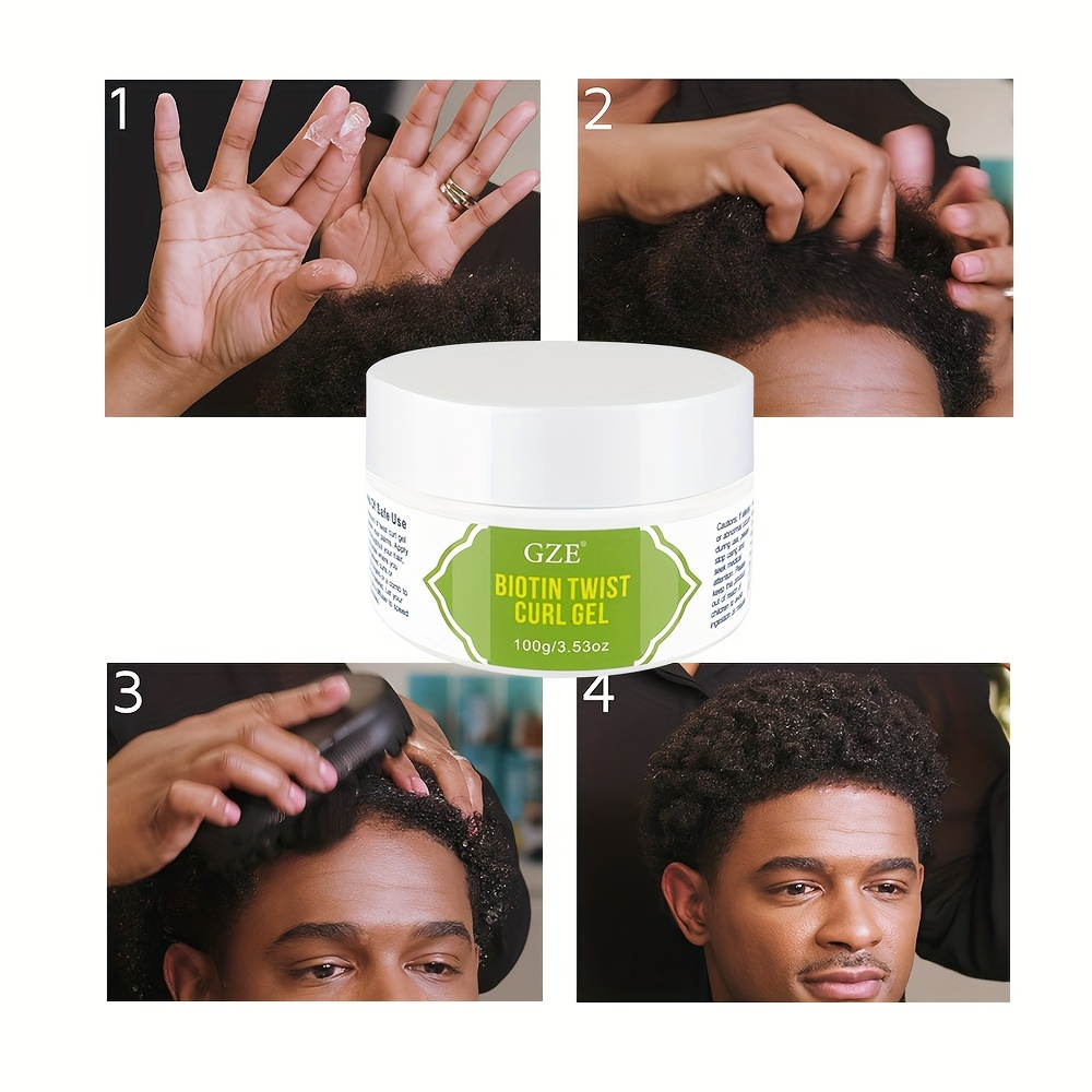 GZE Biotin Twist Curl Gel Hair - огляд і ціна Hair Care Vitamin