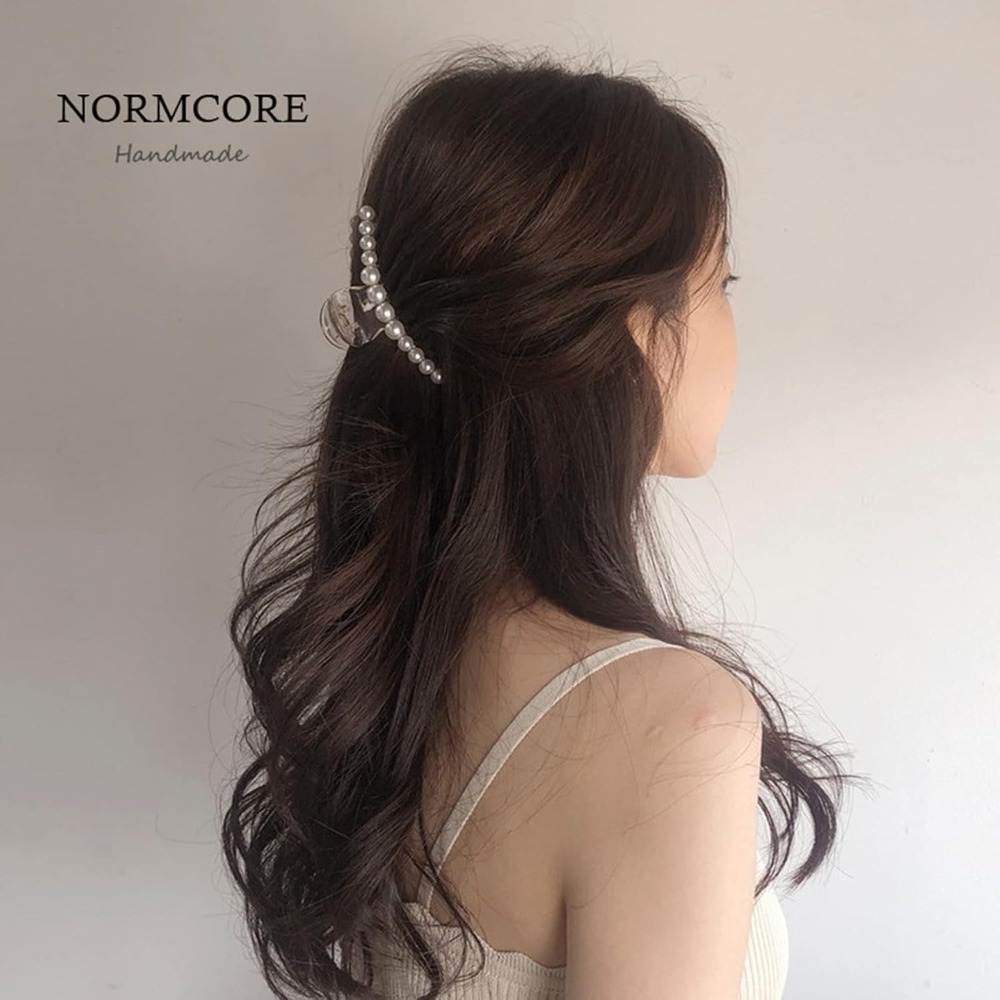 4 Pack Large Pearl Hair Claw C - огляд і ціна Hair Clip Claw Large