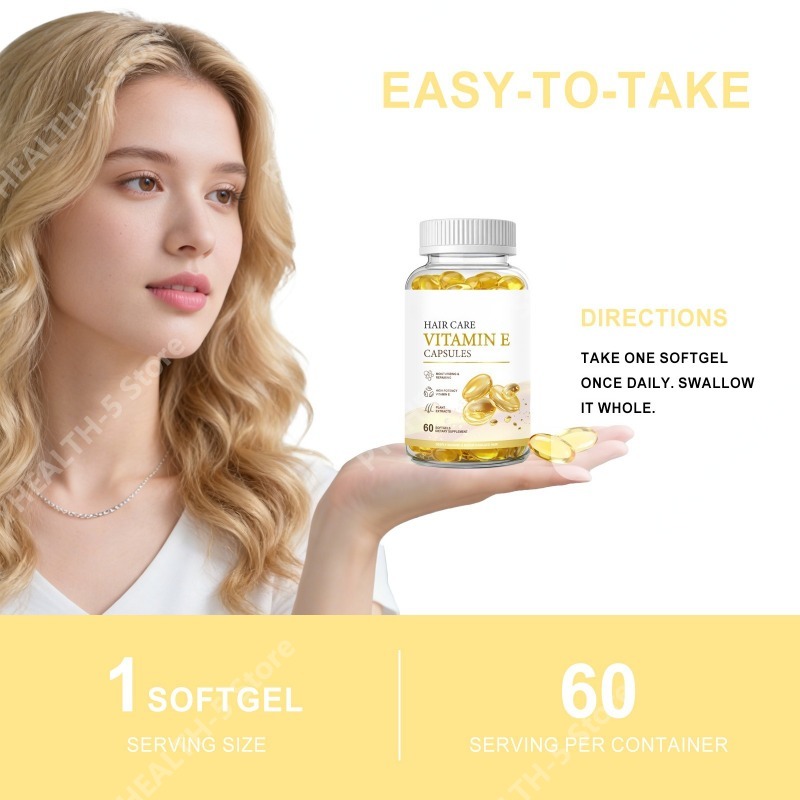 Hair Care Vitamin E Soft Capsu - огляд і ціна Hair Care Vitamin