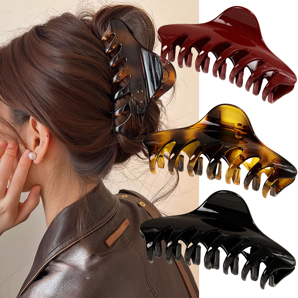 New Retro Korean Acetate Hair  - огляд і ціна Hair Clip Claw Large