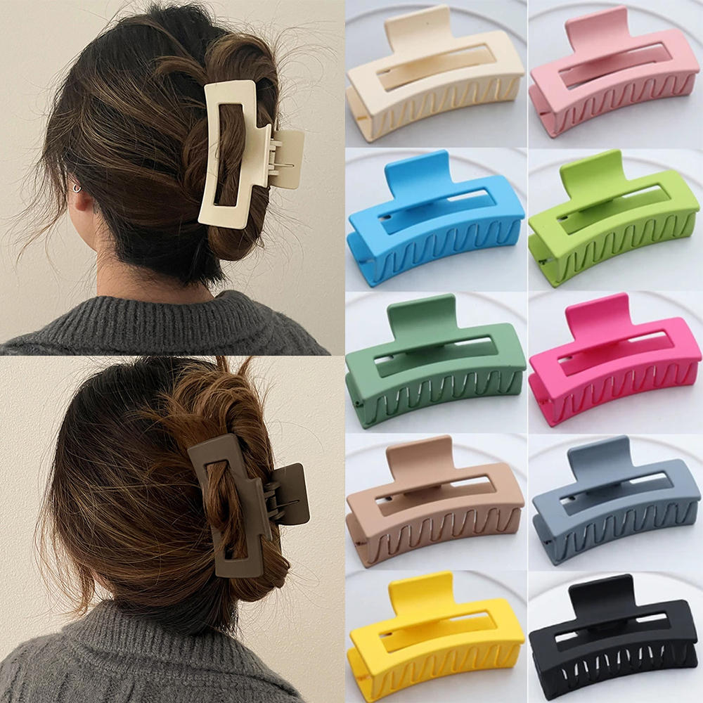 Korean Women Girls Plastic Hai - огляд і ціна Hair Clip Claw Large
