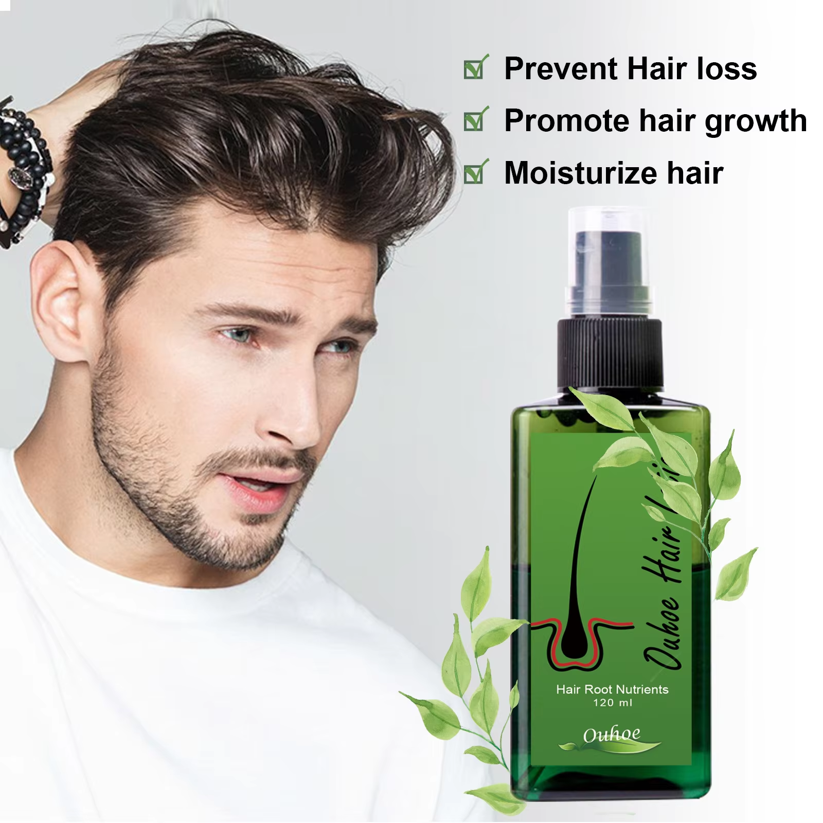 Hair Growth Spray Anti Hair Lo - огляд і ціна Hair Care With Protein