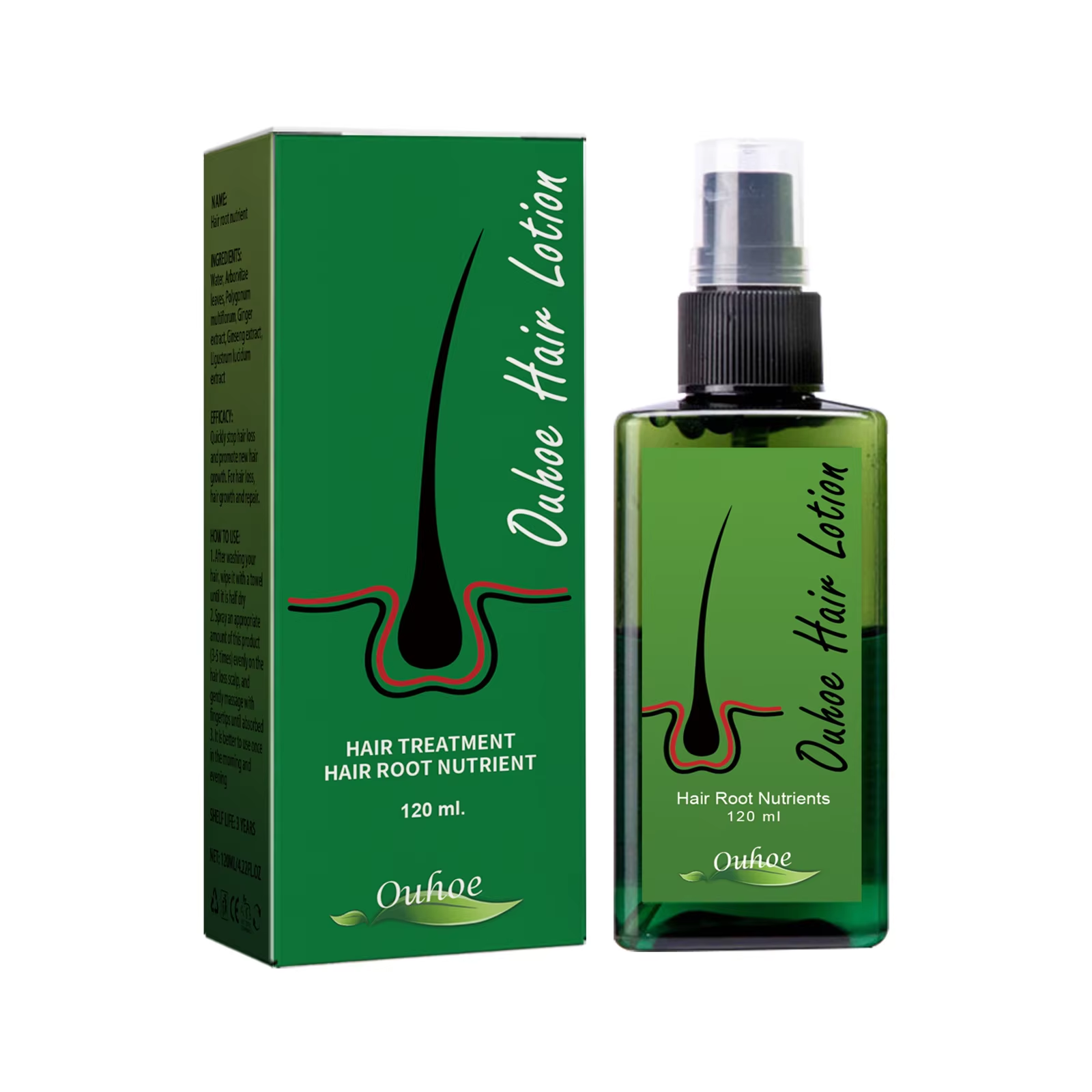 Hair Growth Spray Anti Hair Lo - огляд і ціна Hair Care With Protein