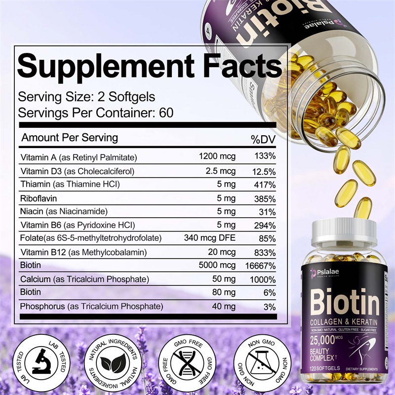Biotin + Collagen + Keratin Su - огляд і ціна Hair Care Vitamin