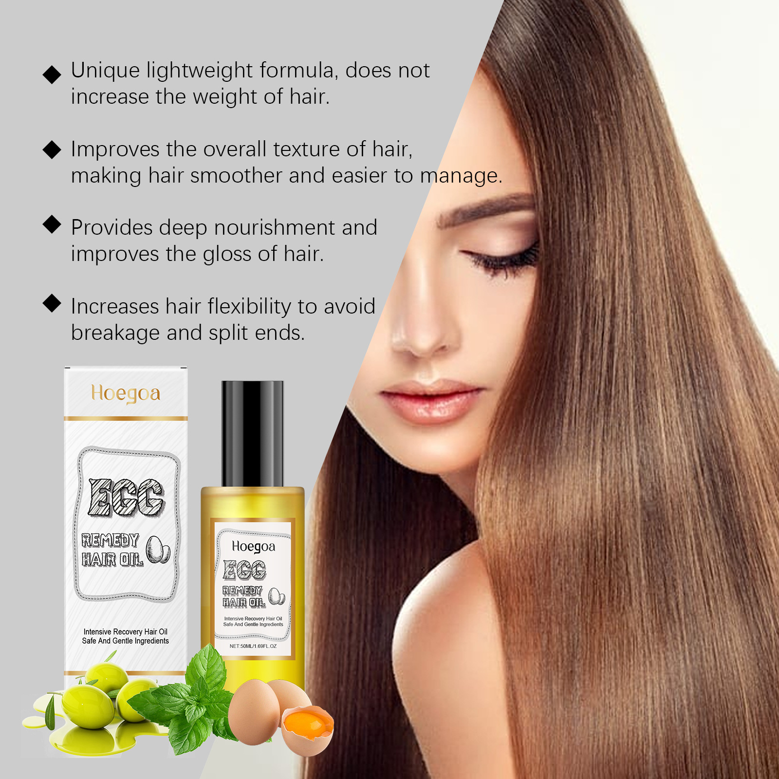 Egg Remedy Hair Oil Restore So - огляд і ціна Hair Care Products