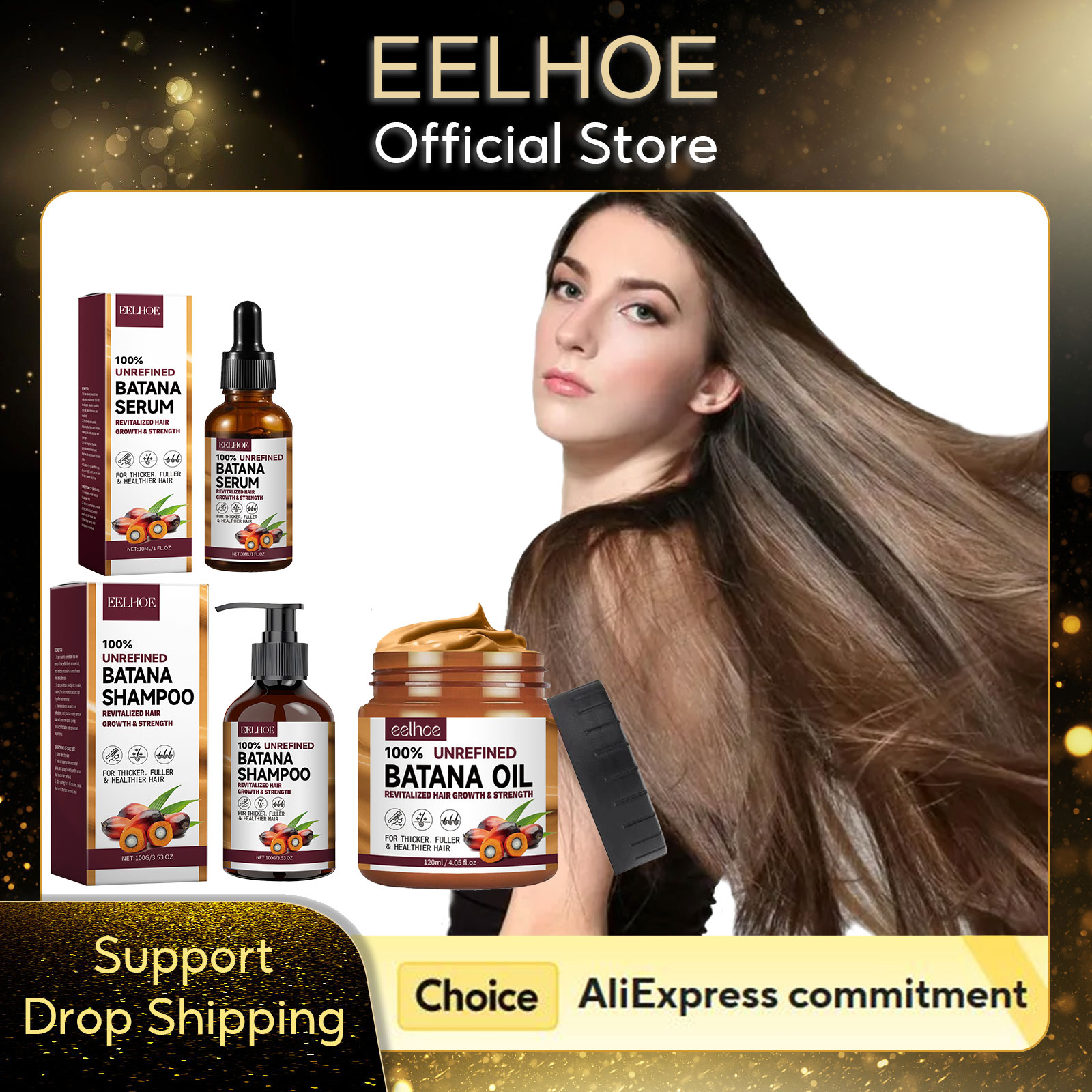 EELHOE Natural Batana Oil Deep - огляд і ціна Hair Care With Protein