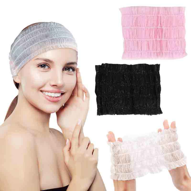 100 Pcs Disposable Headbands N - огляд і ціна Hair Care Journey