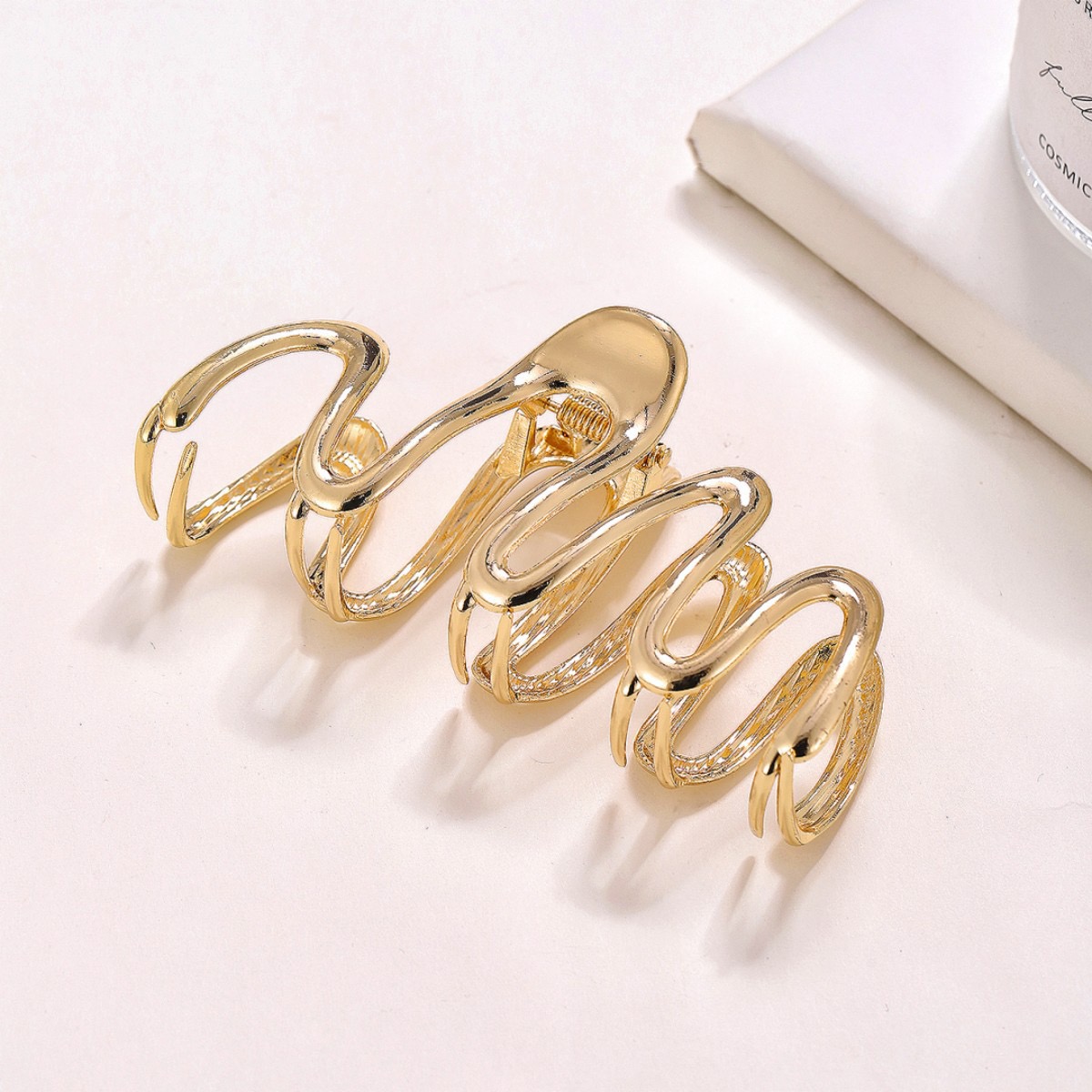 Metal snakelike large high-gra - огляд і ціна Hair Clip Claw Large