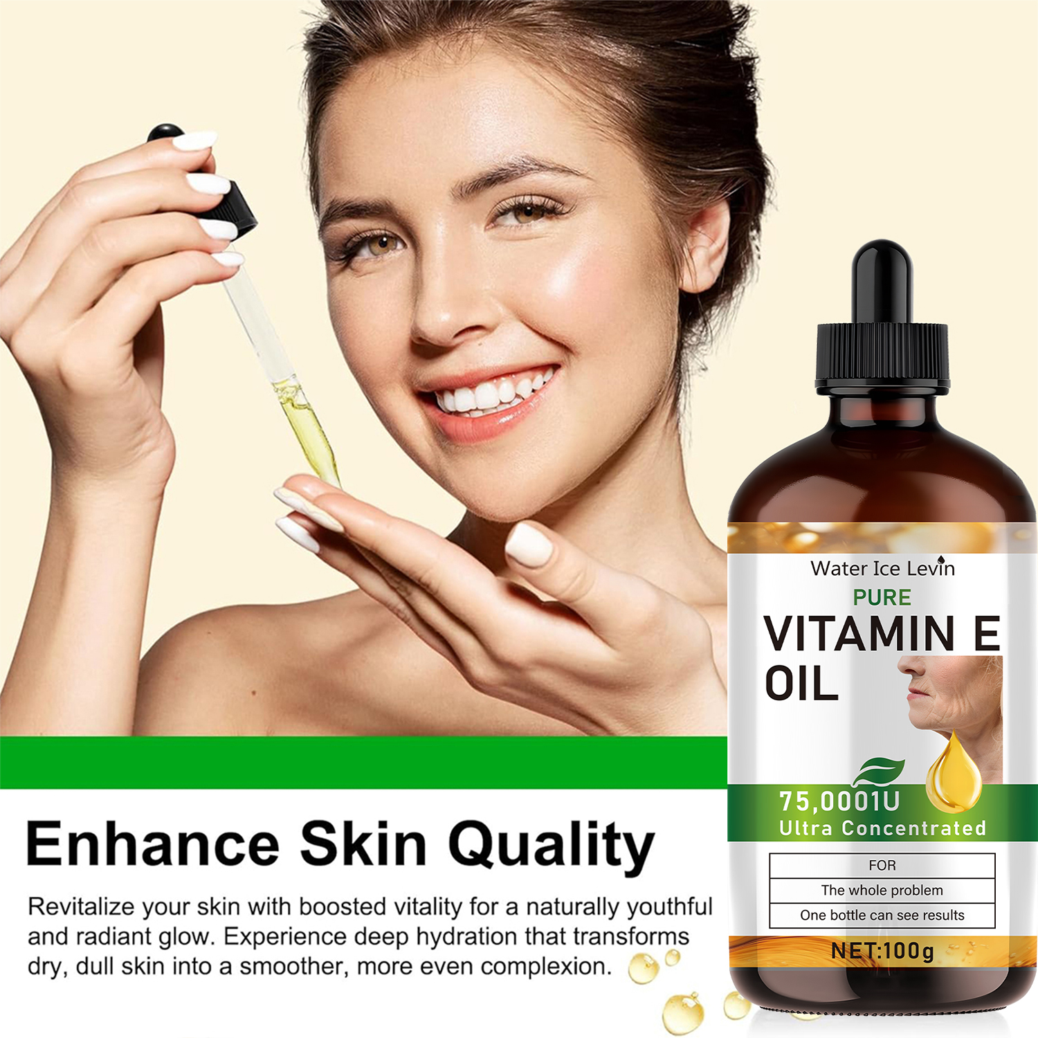 100ml Natural Vitamin E Essent - огляд і ціна Hair Care Vitamin