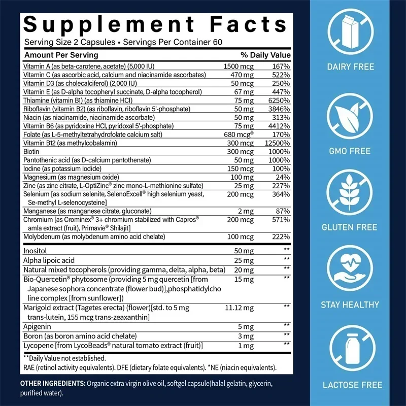 Two-Per-Day Multivitamin Suppl - огляд і ціна Hair Care Vitamin