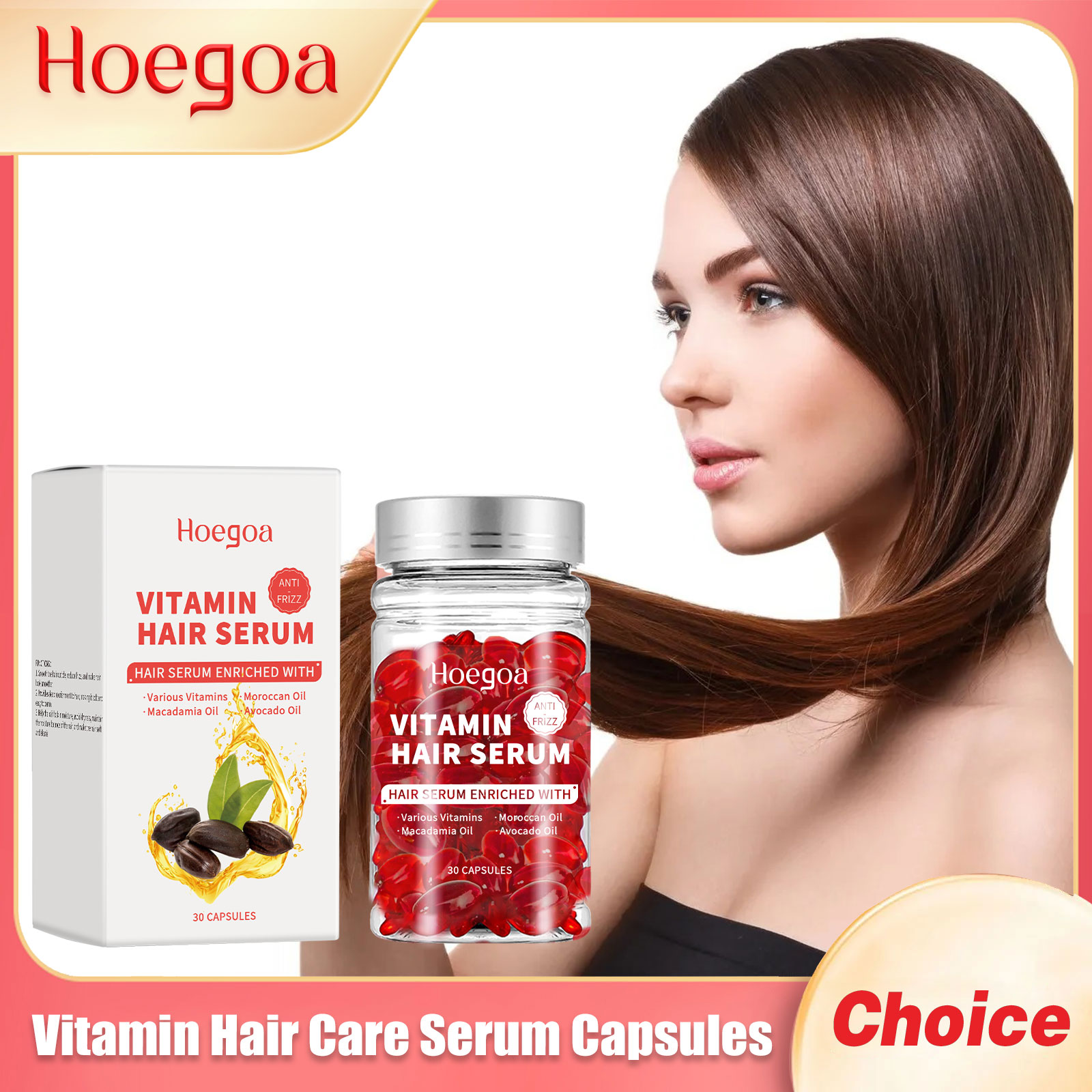 Vitamin Hair Care Serum Capsul - огляд і ціна Hair Care With Protein