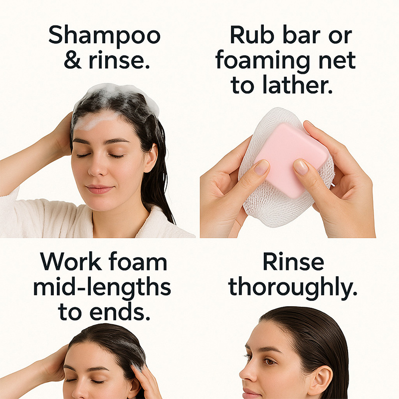 Castor Oil Conditioner Soap Ba - огляд і ціна Hair Care Products