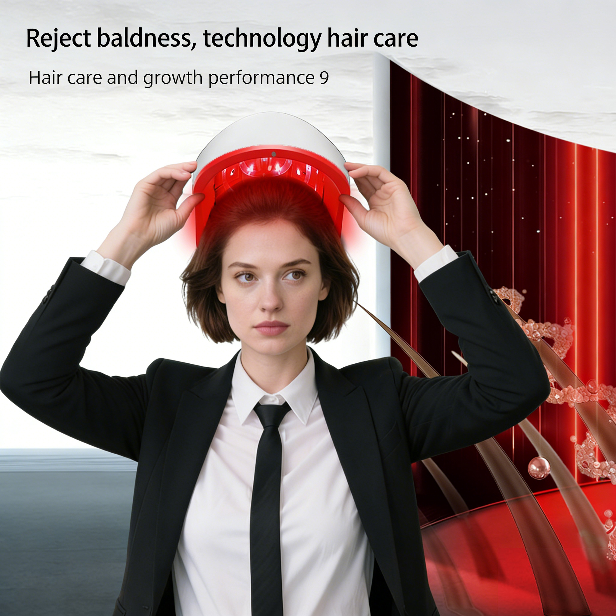 Red Light Therapy Device Hat N - огляд і ціна Hair Care With Protein
